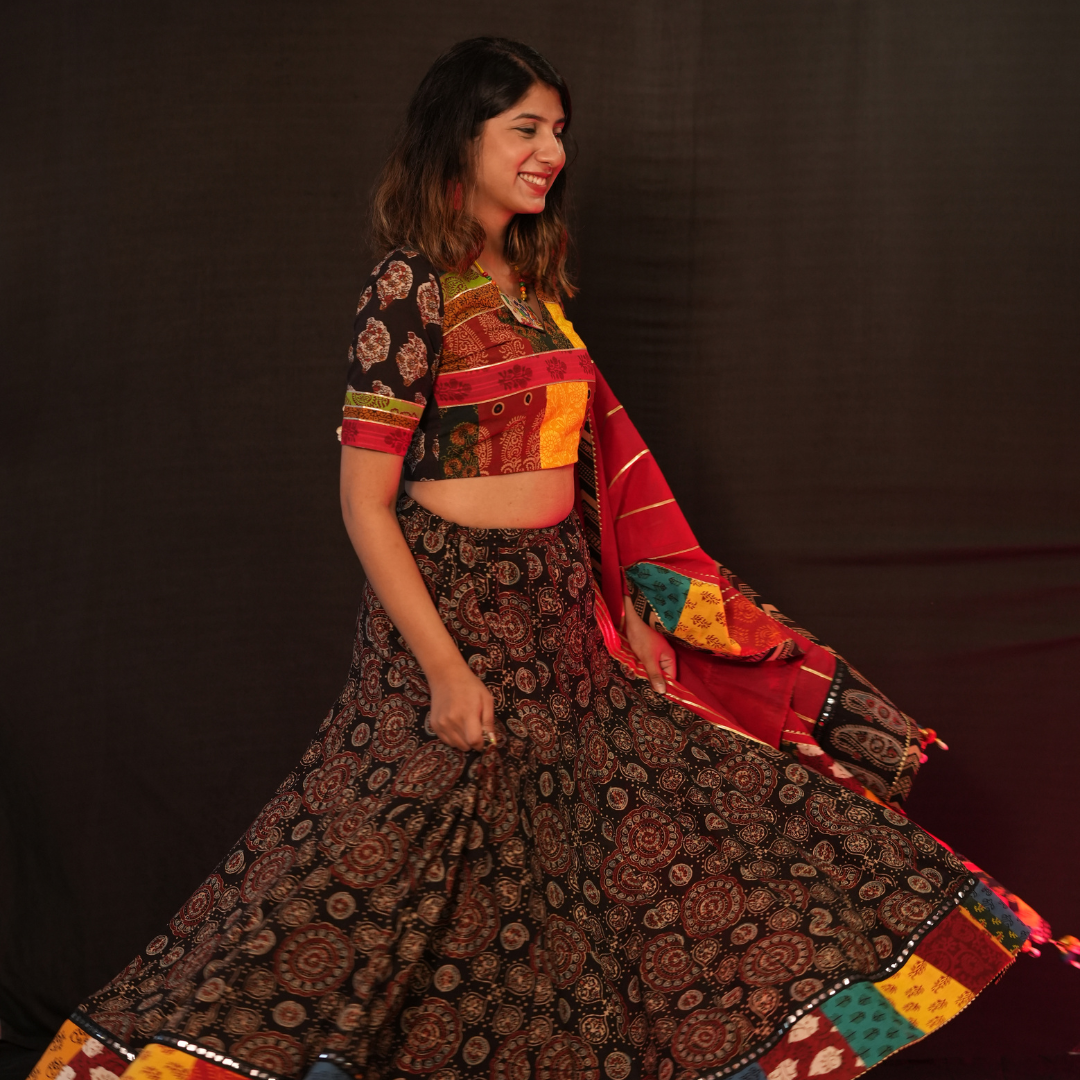 Rajasthani Traditional Lehenga with beautiful Embroidery