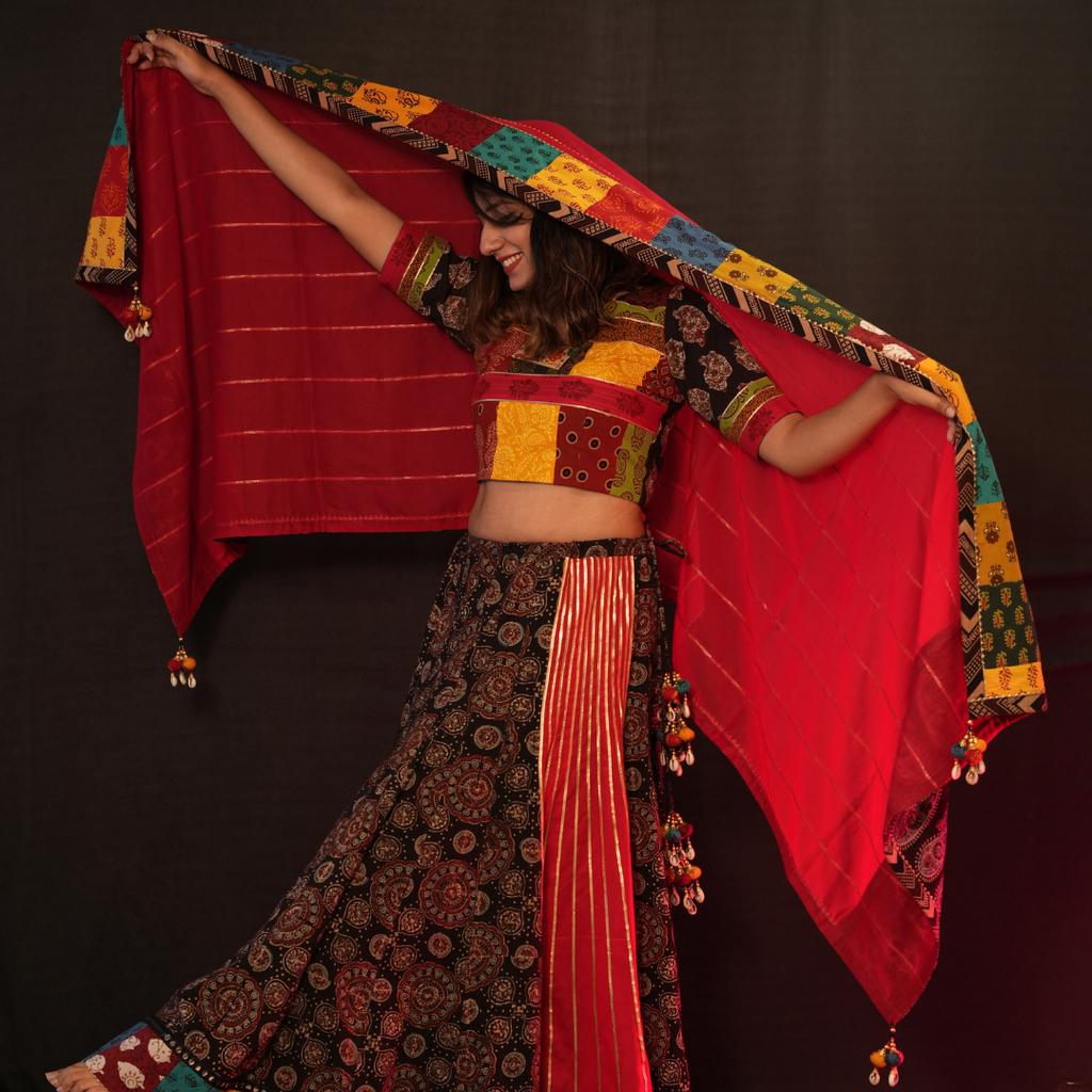 Rajasthani Traditional Lehenga with beautiful Embroidery