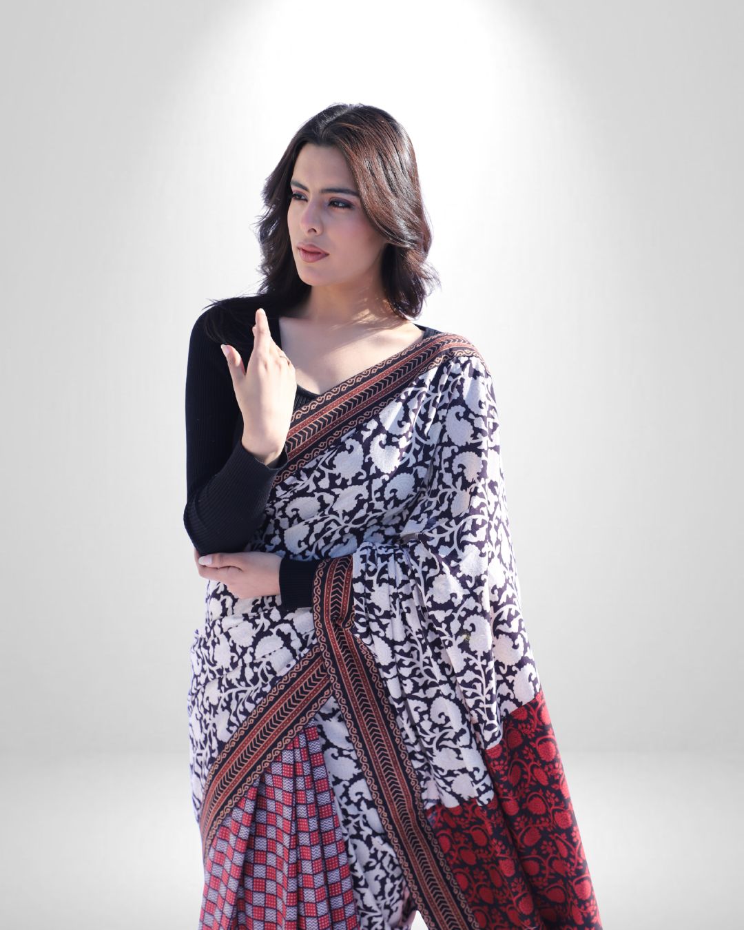 Bagh Print Saree | Traditional Handcrafted Ethnic Saree